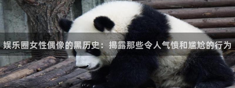 米乐yy易游m6网址：娱乐圈女性偶像的黑历史：揭露那些令人气愤和尴尬的行为